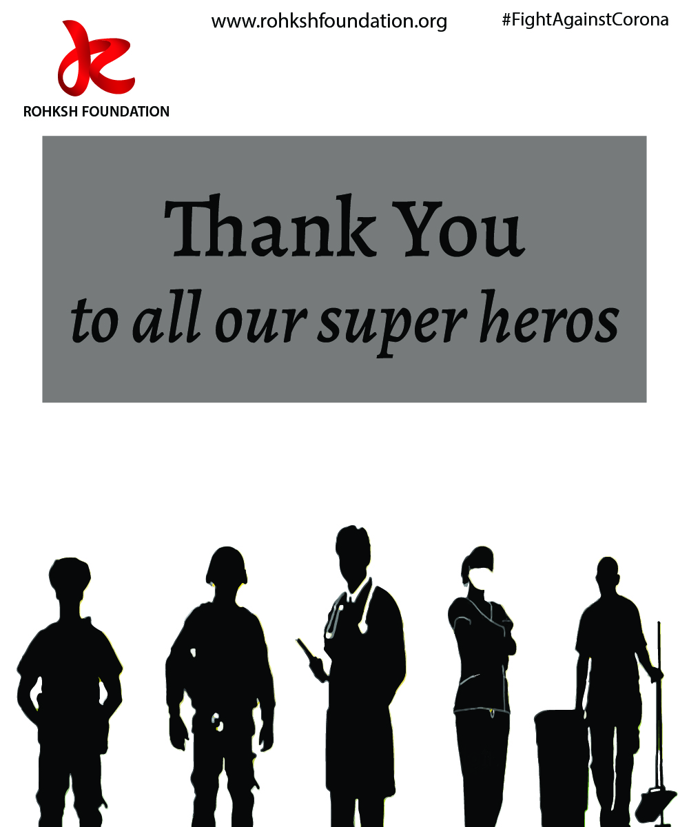 THANK YOU TO ALL OUR SUPER HEROES