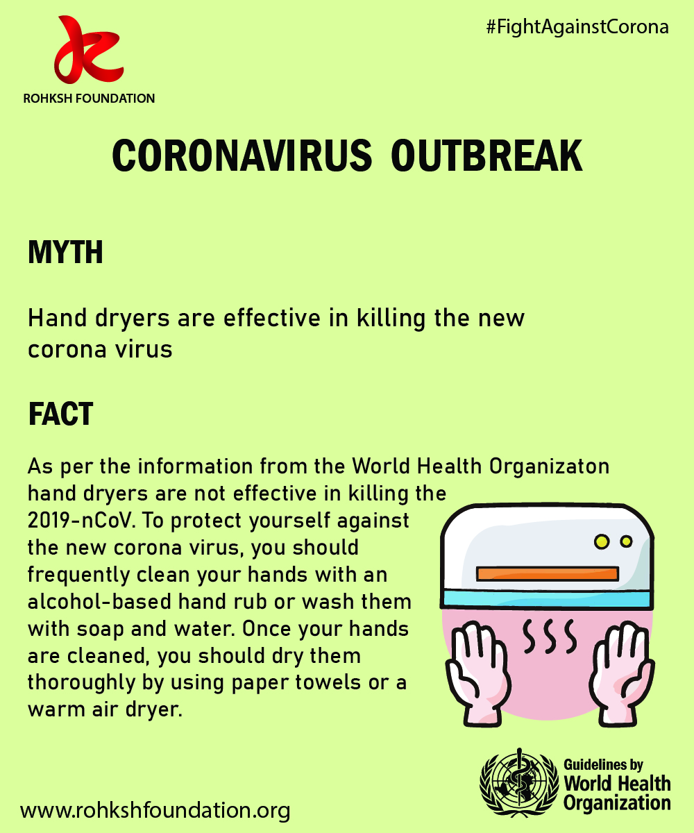 Are hand dryers going to kill the coronavirus?