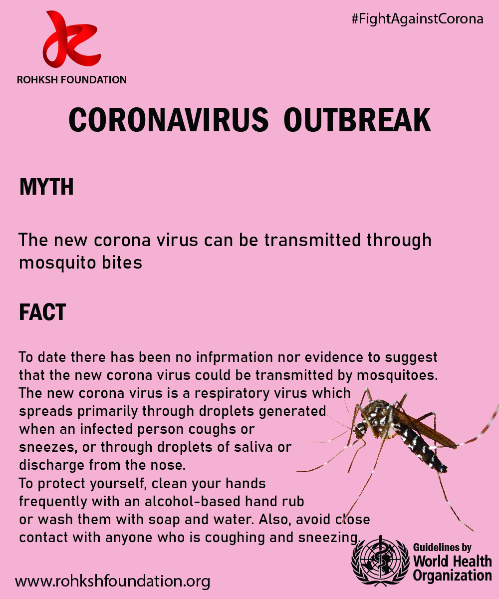Are mosquito bites helping the coronavirus?